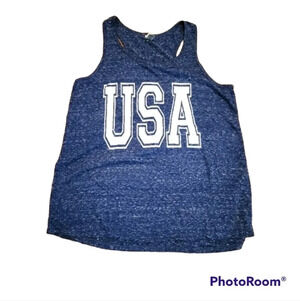 Ladies USA tank large
